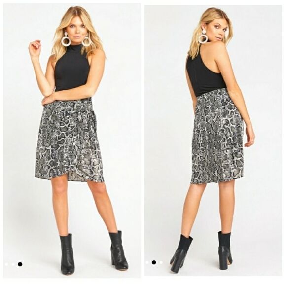 Nwt Show Me Your MuMu Viper Wrap Skirt - Picture 2 of 10